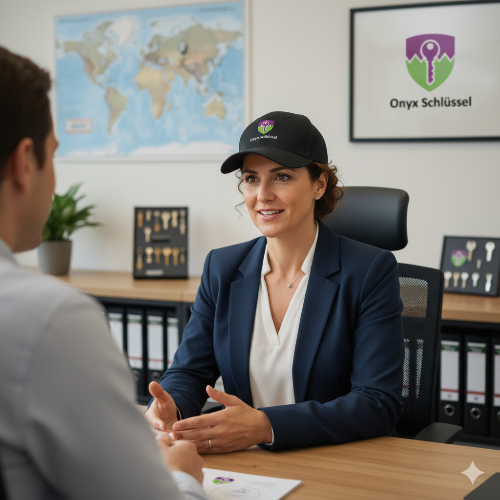 Anna Fisher - Inhaberin von Onyx Schlüssel